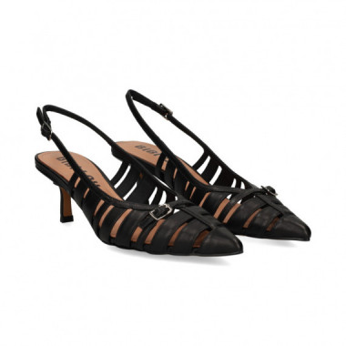 SIN TALON GRIETAS PIEL NEGRO