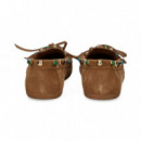 MOCASIN PIEDRAS+LAZOANTE CUERO