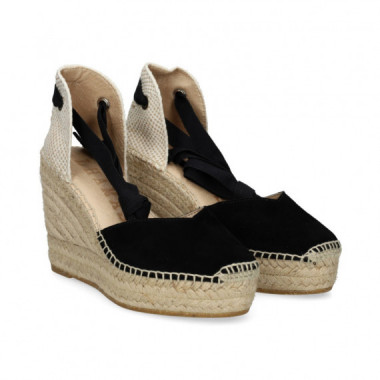 ALPARGATA CU&Ntilde;A ANTE NEGRO