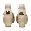 ALPARGATA CUÑA CROCHET BEIGE