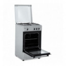 Cocina Corberó CCSF35020BX a Gas Butano con Horno Inox