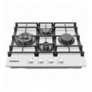 Placa Corberó CPCGM4F4122W de Gas 4 Fuegos Cristal Blanco