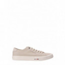 TOMMY HILFIGER - Th Hi Vulc Street Canvas - Acg - F|FM0FM05515/ACG