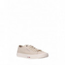 TOMMY HILFIGER - Th Hi Vulc Street Canvas - Acg - F|FM0FM05515/ACG