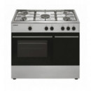 Cocina de Gas Corberó CC510GB90X con 5 Quemadores y Horno Inox