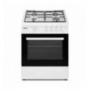 Cocina Corberó CCSF60420BW de Gas Butano con Horno