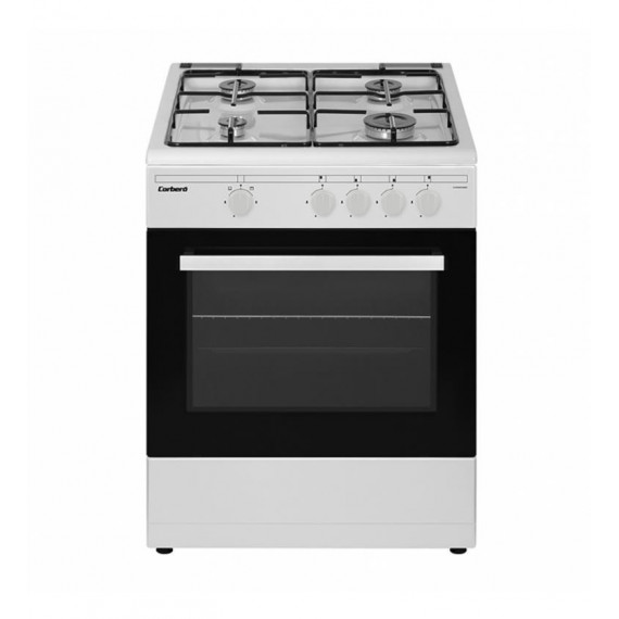 Cocina Corberó CCSF45020BW Gas Butano con Horno Blanco