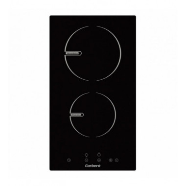 Placa Vitrocer&aacute;mica Corber&oacute; CCVG205D 2 Zonas Touch Control