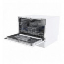 Lavavajillas Corberó CLVP607W, Clase F, 6 Servicios