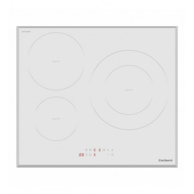 Placa de Inducci&oacute;n Corber&oacute; CCIM3720W Blanco Eureka Glass