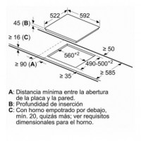 Placa Vitrocerámica Balay 3EB761EN