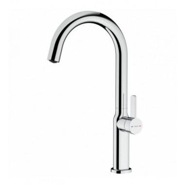 Grifo Teka Oval 915 Cromo 116030062 Monomando de Fregadero