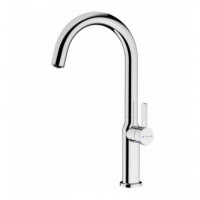 Grifo Teka Oval 915 Cromo 116030062 Monomando de Fregadero