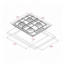 Placa Teka E/60.3 40 de Gas Butano 112620030