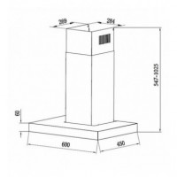 Campana Decorativa Candy CTS6CEX Clase A de 60cm