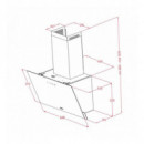 Campana Teka DVN 77050 TTC BK Decorativa Vertical