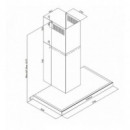 Campana Beko BHCB61632XH Clase C