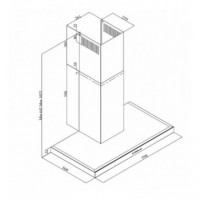 Campana Beko BHCB61632XH Clase C