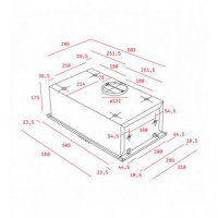 Campana Teka GFH 55 40446700 D Integrable