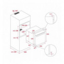 Horno Teka HCB 6646 SS Multifunción Hydroclean Pro Clase A+