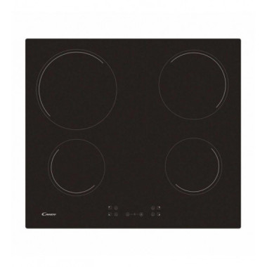 Placa Vitrocer&aacute;mica Candy CH64CCB/4U2 con 4 Zonas y Control T&aacute;ctil