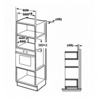 Microondas Grundig GMI 12311 B Integrable con Grill