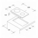 Placa de Inducción Candy CID30/G3