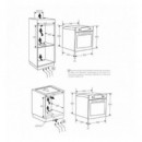 Horno Hoover HOE3161IN/E Multifunción Integrable Clase A+