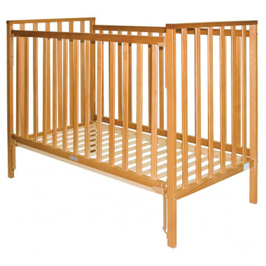 Cuna Madera Roble C/set De Ruedas