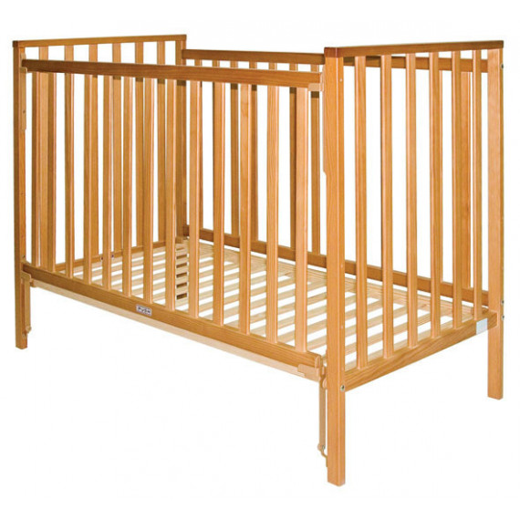 Cuna Madera Roble C/set De Ruedas