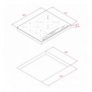 Placa de Inducción TEKA Izc 63632 Mastersense Cristalcolor