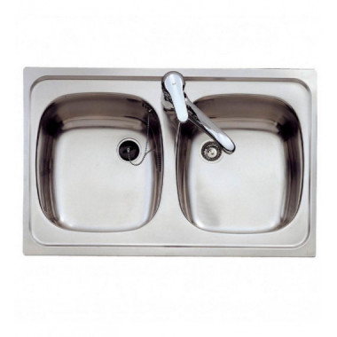 Fregadero Teka E-50 2 Cubetas Acero Inoxidable 10103011