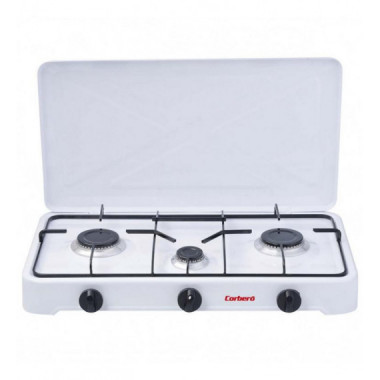 Hornillo Corber&oacute; CHOR300 de Gas Butano 3 Quemadores