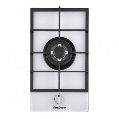 Placa de Cristal Gas Corber&oacute; CPCGY121DWCI 1 Quemador Triple Corona