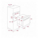 Horno Teka HLC 8400WH 111130002 A+ Multifunción con Hydroclean