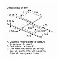 Placa Vitrocerámica Balay 3EB715LR