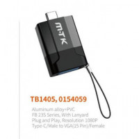 MTK Adaptador Tipo C/m a Vga/h Full HD 1080 TB1405
