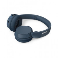 PHILIPS Auricular de Casco BLUETOOTH 5.3 TAH4209BK Azul Plegable 55H