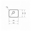 Fregadero Teka BE 50.40 Plus Bajo Encimera