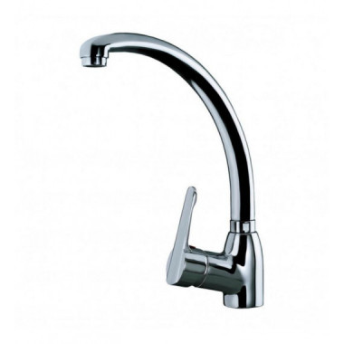 Grifo de Cocina Teka MN CR 8191462 Monomando Ca&ntilde;o Alto Cromado