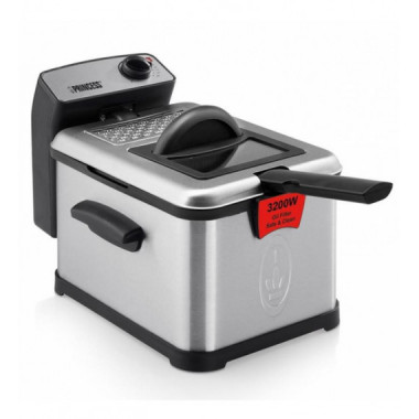 Freidora Princess 01.183001.01.050 de 3 Litros y 3200W Inox