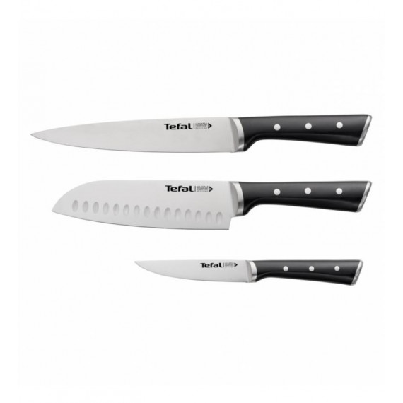 Juego de Cuchillos Tefal K232S374 Ice Force de 3 Piezas