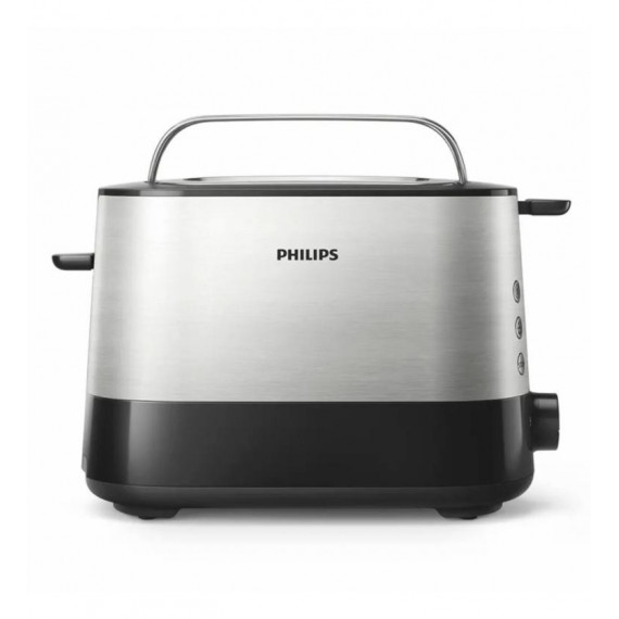 Tostador Philips HD2637/90 950W 2 Ranuras Inox/Negro