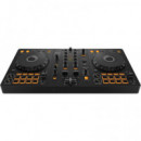 Controladora PioneerDJ DDJ-FLX4, 2 canales, para rekordbox y Serato DJ Pro - Smart Mixing