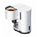 Cafetera Braun KF1100 de Goteo 1000W Blanco