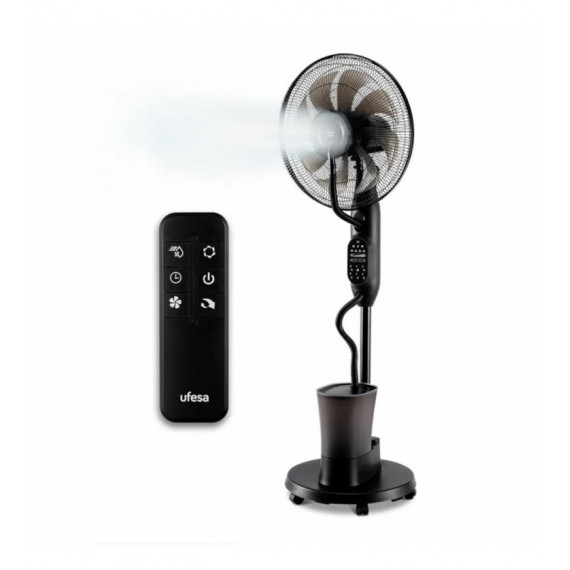 Ventilador Ufesa Nevada Nebulizador de Pie 60W