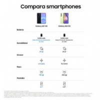 SAMSUNG Galaxy A57 5G 8GB/256GB 6.7" Azul Claro