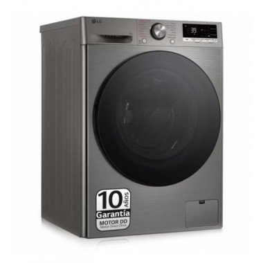 Lavadora LG F4WR7009AGS Clase A - 9kg 1400 RPM