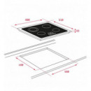 Placa Vitrocerámica Teka TB 6415