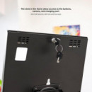 Marco Antirrobo TOOQ TQATTE2601-M-B para Tablet 12.4/13 Pulgadas, Negro